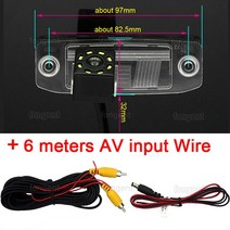 차량 후방 뷰 백업 주차 후진 카메라 현대 기아 스포티지 R 카렌스 보레고 소렌토 오피러스 모하비 K3 씨드 모하비용, 3.8led Rear Camera