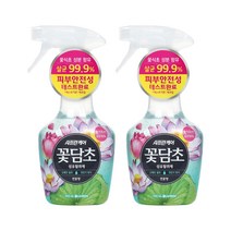 샤프란 꽃담초 섬유탈취제 400mL 연꽃 x 2개, 상세 설명 참조