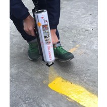 주차라인 바닥 줄긋기 공장 운동장 페인트 주차장, 핸들 스프레이 건