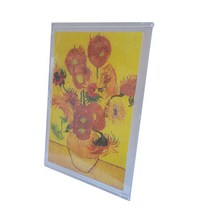 96피스 미니 플라스틱 명화퍼즐 직소 퍼즐 액자 포함, C12-호수와 정자