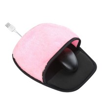 열선마우스패드 키보드난로 온열마우스패드온열 마우스 패드 핸드 워머 USB 게임용 남성 및 여성용 좋은, 02 Pink