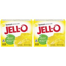 젤오 젤라틴 디저트 젤리 믹스 85g, 레몬(Lemon), 2개