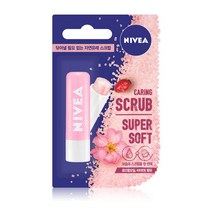 NIVEA 니베아 립밤 립케어 2 in 1 립 스크럽 로즈힙 오일 각질관리