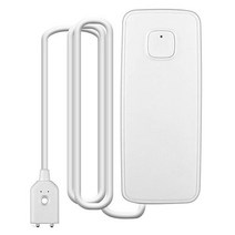 KUWAI 가정용 누수 감지기 원격 모니터링 및 WiFi 워터 센서를 갖춘 누수 감지기 가전 제품용 물 흐름 경보 감지기