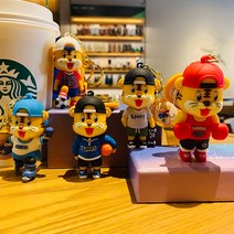 호랑이 키링 가방고리 열쇠고리, 1, 인라인스케이트