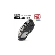 아이젠추천 미끄럼방지아이젠 빙판길아이젠 아이젠 Lite Black L사이즈 285mm 310mm가능 등산 빙산 미끄럼 미국 STABIL 별의별굿즈