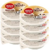 햇반 오곡밥, 210g, 8개