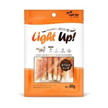 라이트업 강아지과자 닭가슴살 비스켓 80g 포메 개, 1, 본상품선택