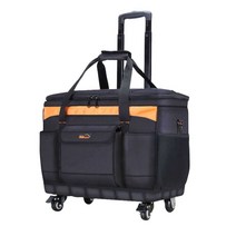 티스택 이동식공구대 이동식공구함 보호장비 바퀴가방, 업그레이드된뮤트휠21인치52X25X38