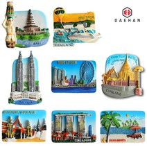 대한 냉장고 자석 마그네틱 마그넷 인테리어, 07. 싱가포르-마리나베이샌즈