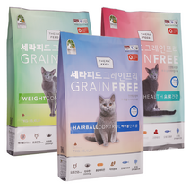 [1+1행사]세라피드 그레인프리 고양이사료 7kg-선택, 요로건강+헤어볼관리