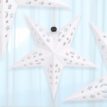 스타모빌 30cm 페이퍼 별랜턴 종이별 천장장식 파티용품, K3스타모빌(30cm)