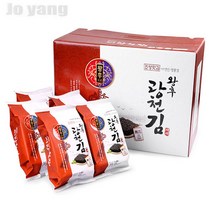 (조양광천김본사) 조양광천김 왕후김 식탁김 15봉지 국내산 재래김, 왕후식탁김10gX15봉지