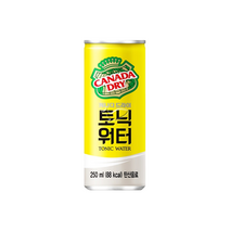 캐나다드라이 토닉워터 캔 250ml, 1개