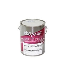 KCC정품 우레탄 방청하도 UP171 4L 방청페인트 우레탄사비, 적갈색