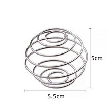 음료 도구 와이어 바 주방 주스 단백질 셰이커 스프링 볼 믹싱 밀크 쉐이크 컵 흔들 고품질581001, Small 3.1cm, 1 pcs
