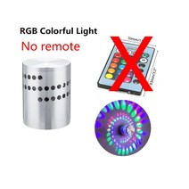 이쁜 램프 거실 조명 아파트 천장 부엌 침실 안방 벽걸이 천정 화장실 샹들리에 셀프 레일 등 RGB 나선형 구멍 LED 벽 효과 원격 컨트롤러 파티 바 로비 KTV 홈 장식 라이트, [05] RGB No remote