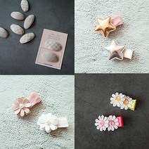 아기 머리핀 / 신생아 집게핀 / 베이비핀