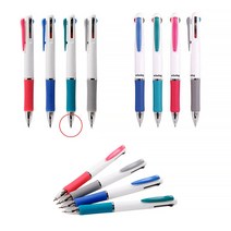 3색 볼펜 인쇄 각인 학교 학생 기념품 판촉물 제작 선물 저가 볼팬 단체 행사 0.5mm X 10개