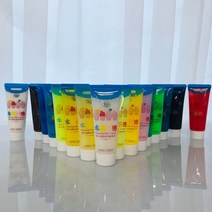 펀앤펀노리터 투명 글리터 데코덴생크림50g, 글리터연노랑