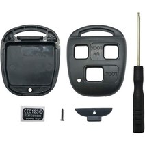 Horande 키리스 엔트리 리모컨 키 교체 키 포브 커버 쉘 렉서스 ES300 ES330 GS300 GS400 GS430 GX470 IS300 is330 LS400 LS430 L