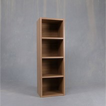 아레다 400 공간박스 4단 틈새 24T 공간활용 수납 책장 책꽂이 칼라박스, 폴리