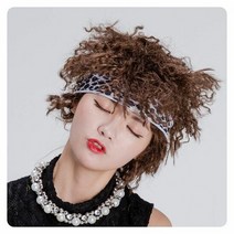 PWM-DK 원시인가발 파티 가발, 단품