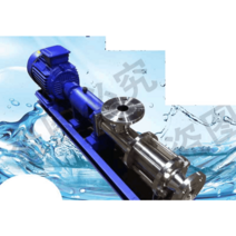 T나선형 스크류 펌프 이송 산업용 오물 슬러지펌프, G201 0.75kw 본체 스테인리스