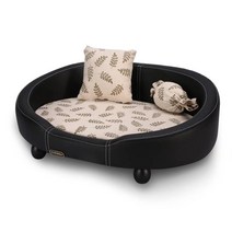 에사 여왕 애견 쿨 쇼파 소파 가죽 매트 패브릭 다양한 디자인 사이즈, A02짙은그린+가죽침구