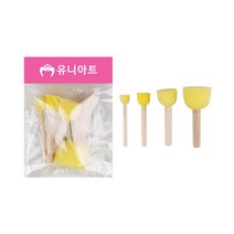 유니아트 2000 도장찍기스펀지 3번, 1개