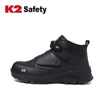 케이투 K2-111N 5인치 안전화 경량 방수 미끄럼 방지 벨크로 찍찍이 작업화 현장화, 240