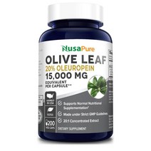 Olive Leaf 올리브잎 15000mg 200캡슐