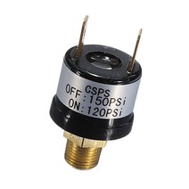 GHSHOP 12V 120PSI~150PSI 트럼펫 혼 압축기 공기 압력 스위치 제어, 설명, 블랙