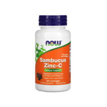 NowFood 나우푸드 엘더베리 아연-C 사탕 정제 60정