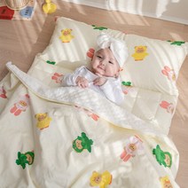 포몽드 리버시블 양면 어린이집 낮잠이불, 리버시블 순면 낮잠이불/02.꼼프렌즈