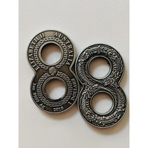 행운금화 기념주화 비자성 호주 드래곤 실버 1달러 챌린지 코인 8자형 엘리자베스 2세 금속 기념 동전 수집용