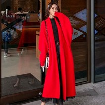 SPRING ABSINTHE스웨터 여추동 롱 카디건 루즈핏 빅 사이즈 도톰 하프 나른 니트 코트