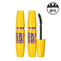메이블린 뉴욕 콜로썰 마스카라 2개, 블랙+브라운