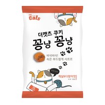 더캣츠 쿠키꽁냥꽁냥 게살 다랑어맛 100g 고양이간식, 5개