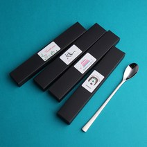 [일상선물] 허니롱 인사선물 홈파티 롱티스푼 1P 첫돌답례품, 인쇄안함, ⑬[맞춤제작]60개 이상 시 가능