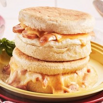 마리네빵공장 잉글리쉬머핀 소시지 에그 치즈머핀 냉동 빵납품 베네딕트빵 완제품 150g, 150g x 5개