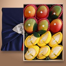 골드망고 애플망고 혼합 12과 프리미엄 선물세트