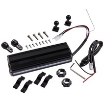 블루투스 호환 바이크 오토바이 스테레오 스피커 오디오 시스템 MP3 ATV UTV 4W 용, 한개옵션0