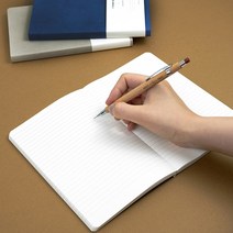 직장인 학생 대학생 메모 사무용 필기 수업 기록 유선 노트, 네이비