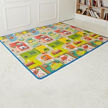 층간소음 유아 어린이 장난감 놀이방 매트 100x200cm, 다이노월드