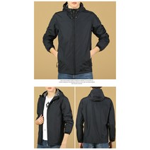 라이딩 바람막이 방풍자켓 남성용 윈드 브레이커 후드 재킷 방수 캐주얼 코트 의류 겨울 라이딩 봄 가을