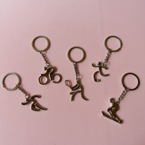 러닝 스키 테니스 축구 싸이클 열쇠고리 키링 스포츠