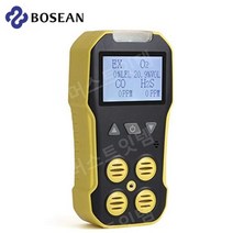 일산화탄소경보기 Bosean 멀티 가스 감지기 가스 미터 O2 H2S CO LEL 4, 협력사, BH-4A, BH-4A