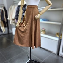 모노앤밀키 심플라인스웨이드스커트(MWA09QS040)