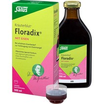Salus 독일 플로라딕스 액상형 철분제 500ml